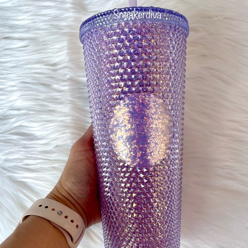 ‼️LAST ONE💜Starbucks China purple glitter studded - Picture 2 of 5